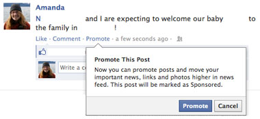 Marketing your personal life on Facebook. Don't.