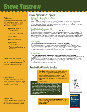 Yastrow Speaking One Sheet Page 2
